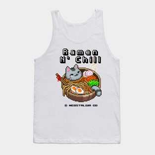 RAMEN CAT - Ramen N' Chill Tank Top